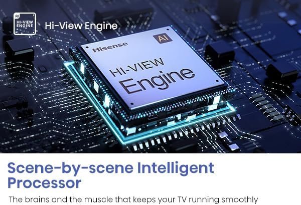 Hisense 55U68KM-55 Mini-LED 4K ULED Dolby Vision HDR10+ Google TV - Image 8