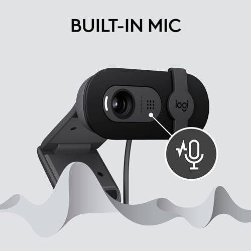 Logitech Brio 101 Full HD 1080p Webcam Made for Meetings and Works - Image 5