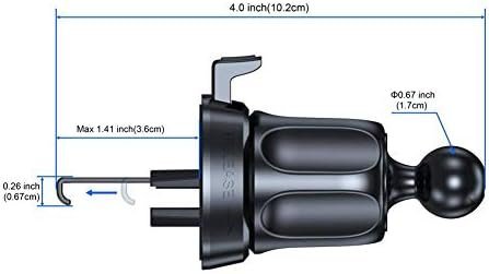Miracase Upgraded-2nd Generation Universal Phone Holder for Car, Air Vent Car - Image 8