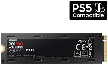 SAMSUNG 980 PRO SSD with Heatsink 2TB PCIe Gen 4 NVMe M.2 Internal Solid State - Image 2