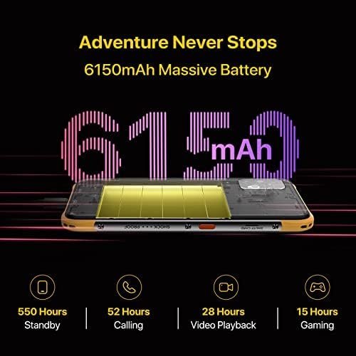 UMIDIGI Rugged Unlocked Smartphones, Bison X10 4G+64GB IP68/IP69K Waterproof - Image 4
