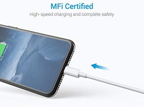 Lightning Cable MFi Certified - iPhone Charger 3Pack 6FT Lightning to USB A - Image 2