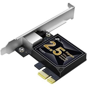 TP-Link 2.5GB PCIe Network Card (TX201) – PCIe to 2.5 Gigabit Ethernet Network