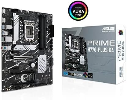 ASUS Prime H770-PLUS D4 Intel® H770(13th and 12th Gen) LGA 1700 ATX Motherboard - Image 2