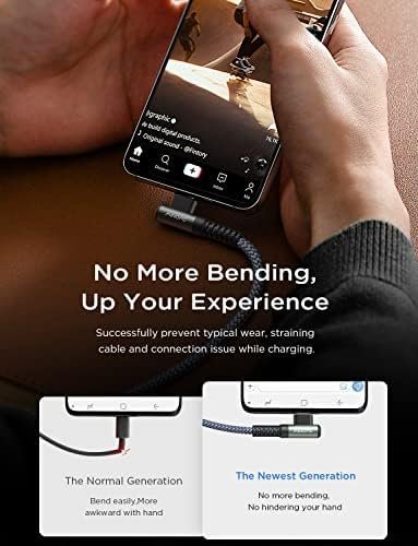 AINOPE USB C to USB C Cable 100W 2-Pack 6.6FT, Durable USBC to USBC Cable Cord - Image 5