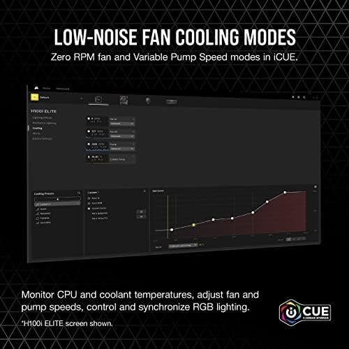 Corsair iCUE H100i RGB Elite Liquid CPU Cooler (16 Dynamic RGB LEDs, 120mm AF - Image 5