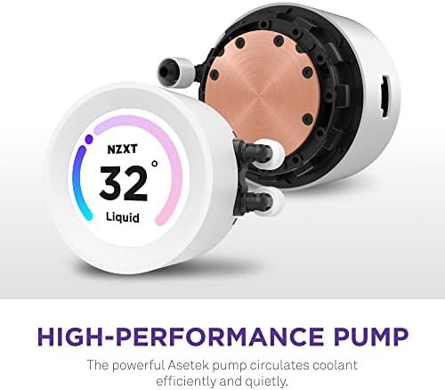 NZXT Kraken Elite RGB 360 - RL-KR36E-W1 - 360mm AIO CPU Liquid Cooler - Image 4