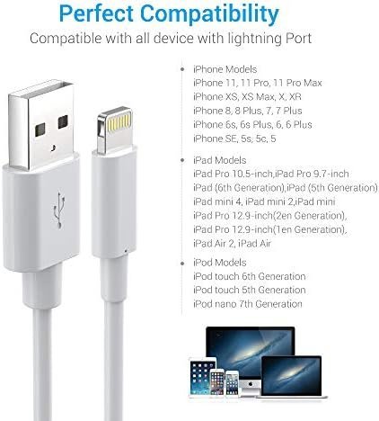 Lightning Cable MFi Certified - iPhone Charger 3Pack 6FT Lightning to USB A - Image 7