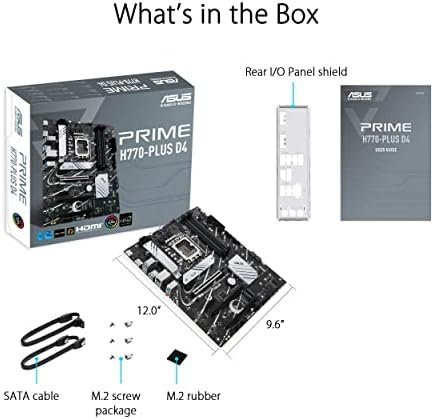 ASUS Prime H770-PLUS D4 Intel® H770(13th and 12th Gen) LGA 1700 ATX Motherboard - Image 7