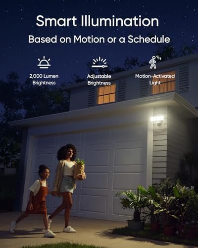 eufy Security Floodlight Camera E340 Wired, 360° Pan and Tilt, 24/7 Recording - Image 7