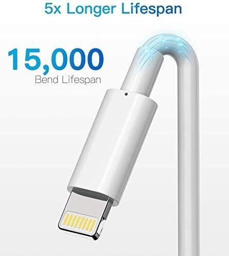 Lightning Cable MFi Certified - iPhone Charger 3Pack 6FT Lightning to USB A - Image 5