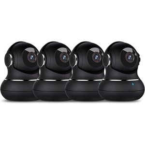 litokam Indoor Security Camera 360° Motion Tracking, Pet Camera