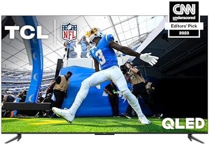 TCL 55-Inch Q6 QLED 4K Smart TV with Google TV (55Q650G-CA, 2023 Model)
