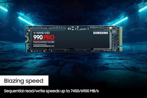 Samsung 990 PRO Series - 2TB PCIe Gen4. X4 NVMe 2.0c - M.2 Internal SSD - Image 2