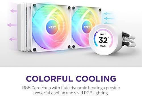 NZXT Kraken Elite RGB 360 - RL-KR36E-W1 - 360mm AIO CPU Liquid Cooler - Image 5