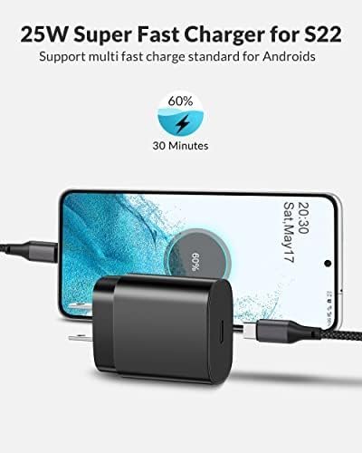 25W USB C Charger for iPhone 15/15 Pro Max, 2 Pack Super Fast Charger Block Type - Image 2