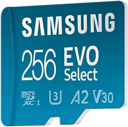 SAMSUNG EVO Select Micro SD-Memory-Card + Adapter, 256GB microSDXC 130MB/s - Image 4