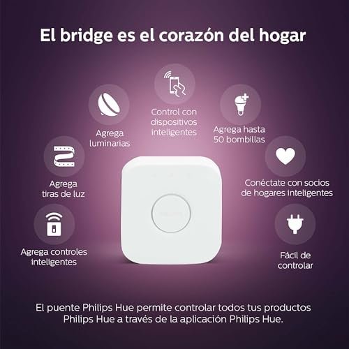 Philips Hue Bridge - Unlock the Power of Hue - Secure and Stable Connection - Image 2