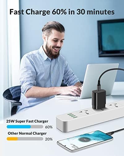 25W USB C Charger for iPhone 15/15 Pro Max, 2 Pack Super Fast Charger Block Type - Image 6