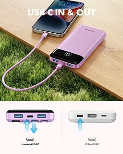 Portable Charger with Built in Cables, Portable Charger with Cords Wires Slim - Image 8