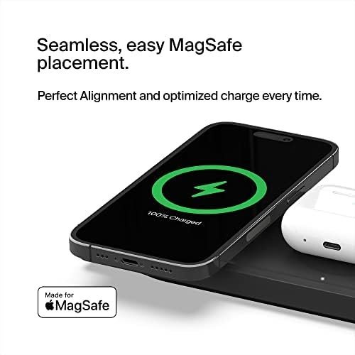 Belkin MagSafe 3-in-1 Fast Wireless Charging Pad for Apple Watch, iPhone 15 - Image 5
