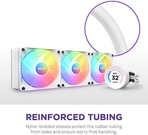 NZXT Kraken Elite RGB 360 - RL-KR36E-W1 - 360mm AIO CPU Liquid Cooler - Image 7