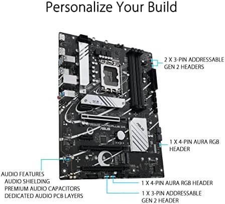 ASUS Prime H770-PLUS D4 Intel® H770(13th and 12th Gen) LGA 1700 ATX Motherboard - Image 5