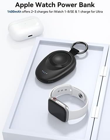 GagaKing for Apple Watch Charger, Portable iWatch Charger Wireless Magnetic - Image 3