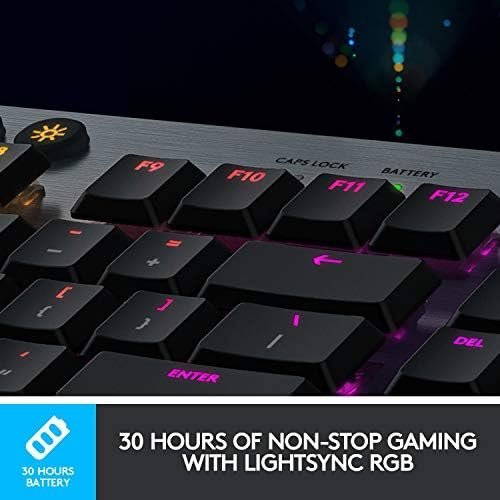 Logitech G915 Mechanical Gaming Keyboard, Low Profile GL Linear Key Switch - Image 5