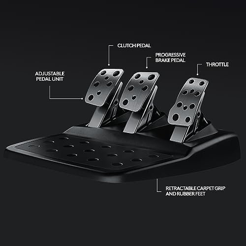 Logitech G29 Driving Force Racing Wheel and Floor Pedals, Real Force Feedback - Image 7