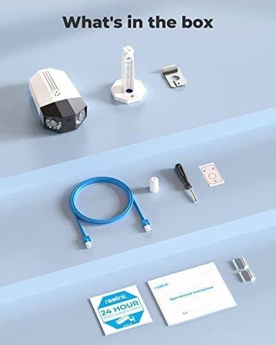 REOLINK 4K PoE Security Camera System, Home Outdoor IP Camera in 180 Degree - Image 9