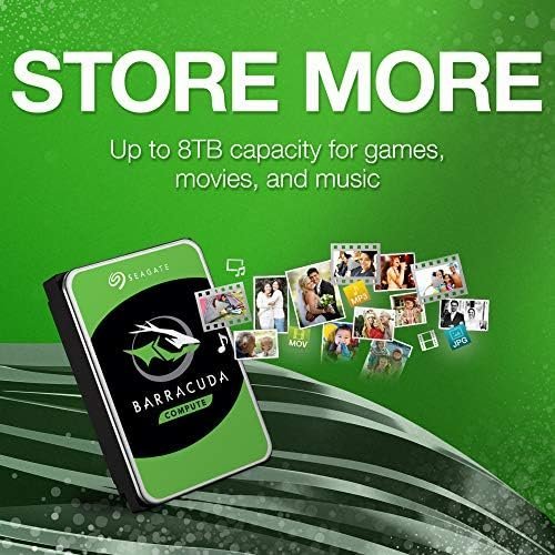 Seagate ST8000DMZ04 BarraCuda 8TB Internal Hard Drive HDD – 3.5 Inch Sata 6 Gb/s - Image 4