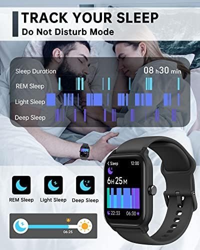 Smart Watch for Men Women, Answer Make Call, Alexa Built-in, 1.8" Touch Screen - Image 4
