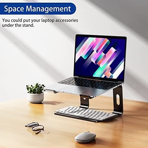 BESIGN LS03 Aluminum Laptop Stand, Ergonomic Detachable Computer Stand - Image 9