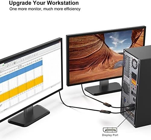 DisplayPort to HDMI, Benfei Gold-Plated DP Display Port to HDMI Adapter - Image 7