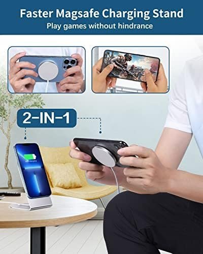 Magnetic Wireless Charger Mag-Safe Charger for iPhone 15/14/13/12 Series - Image 2
