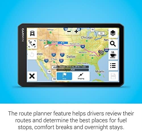 Garmin dēzl OTR710, Large, Easy-to-Read 7” GPS Truck Navigator, Custom Truck - Image 6