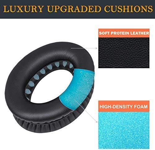 SoloWIT Replacement Earpads Cushions for Bose QuietComfort 35 (QC35) & Quiet - Image 3