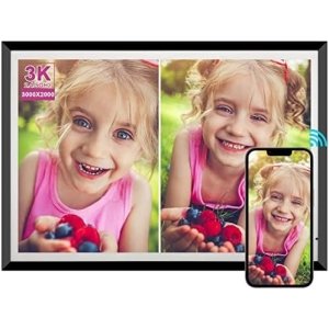 32GB 13.5 Inch Wi-Fi Digital Picture Frame with 3K IPS LCD Touch Screen