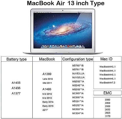 XINGLT Replacement Laptop Battery for Apple MacBook Air 13 inch A1466 - Image 7