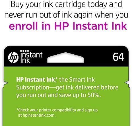 HP 64 Black/Tri-color Ink Cartridges (2-pack) | Works with HP ENVY Inspire - Image 3