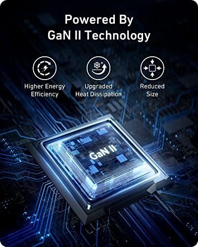 Anker USB C Charger (GaN II 100W), 3 Port Fast Compact Wall Charger for MacBook - Image 4