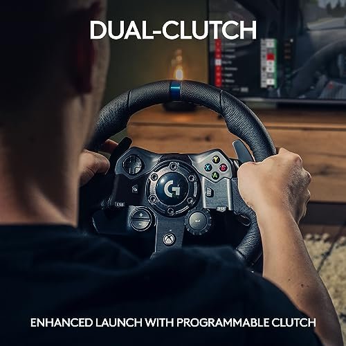 Logitech G923 Racing Wheel and Pedals for Xbox Series X|S, Xbox One and PC - Image 4