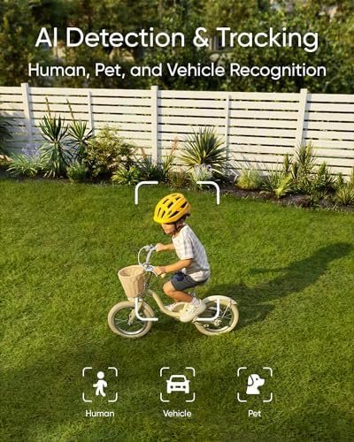 eufy Security Floodlight Camera E340 Wired, 360° Pan and Tilt, 24/7 Recording - Image 4