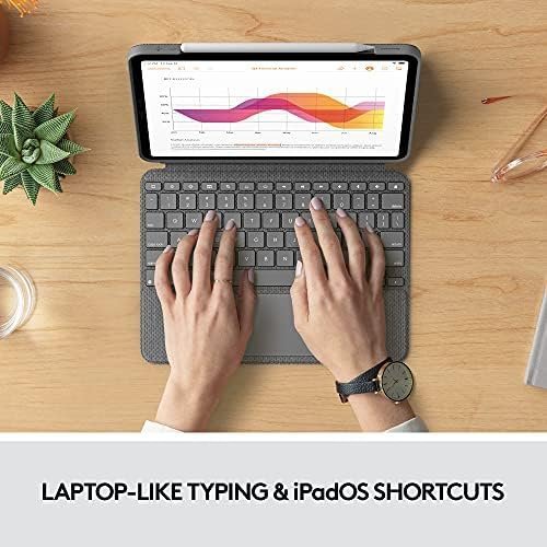 Logitech Combo Touch iPad Air (4th, 5th gen - 2020, 2022) Keyboard Case - Image 10