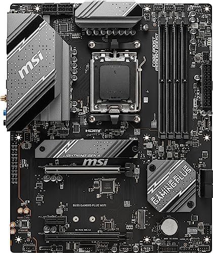 MSI B650 Gaming Plus WiFi Gaming Motherboard (AMD AM5, ATX, DDR5, PCIe 4.0, M.2 - Image 2